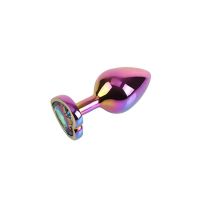 Chisa Rainbow Heart Analplug Størrelse M, billede 4