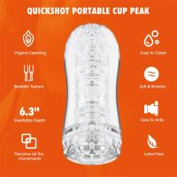 Chisa Quickshot Portable Cup Peak Onanihjælper, billede 2