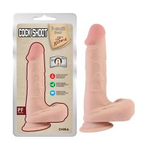 Chisa Cock Shoot Dildo Realistyczne Dwuwarstwowe 20cm, zdjęcie 3