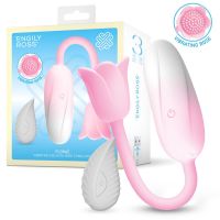Engily Ross Florae ovetto vibrante con stimolatore a rosa e telecomando, immagine 2
