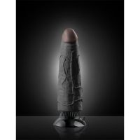 Real Feel Deluxe Realistic Vibrator Nr. 3 17,8 cm (Sort), billede 3