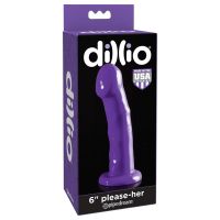 Dillio dildo Please Her 16,5 cm violetti, kuva 3