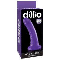 Dillio dildo Slim 15,2 cm violetti, kuva 2