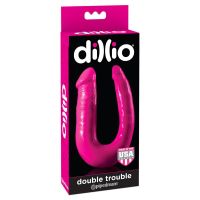 Dillio Dildo Double Trouble (Rosa), bild 3
