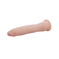 Baile dildo com ventosa cor natural 21 cm, imagem 4