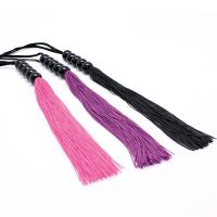 Bondage Play Flogger de silicone Rosa 38 cm, imagem 2
