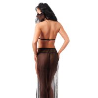 Amorable orientalsk kostume sort one size, billede 3