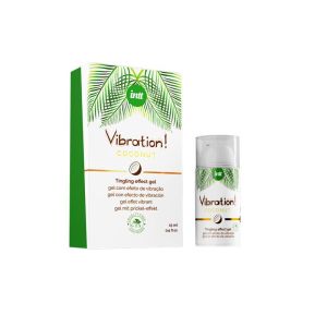 INTT Liquid Vibrator kookos 100% vegaaninen lämmittävä