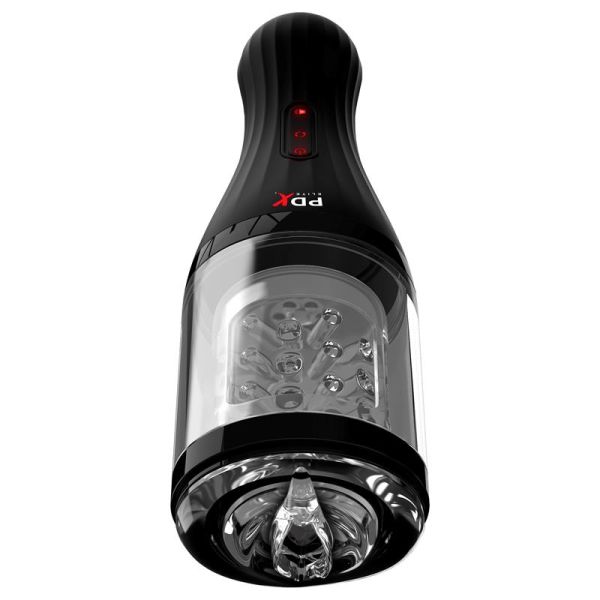 PDX Elite Talk Dirty Rotobator masturbador com função de voz