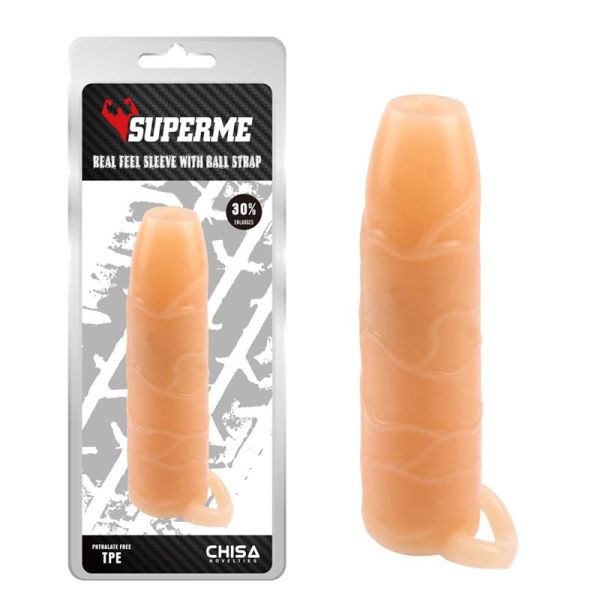 Chisa manga peniana Real Feel T-Skin cor de pele