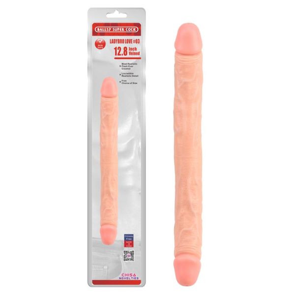 Chisa Dildo Ladybro Love N3 32.5 x 3.5 cm Flesh