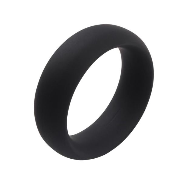 Chisa Infinity Anneau en Silicone L (Noir)