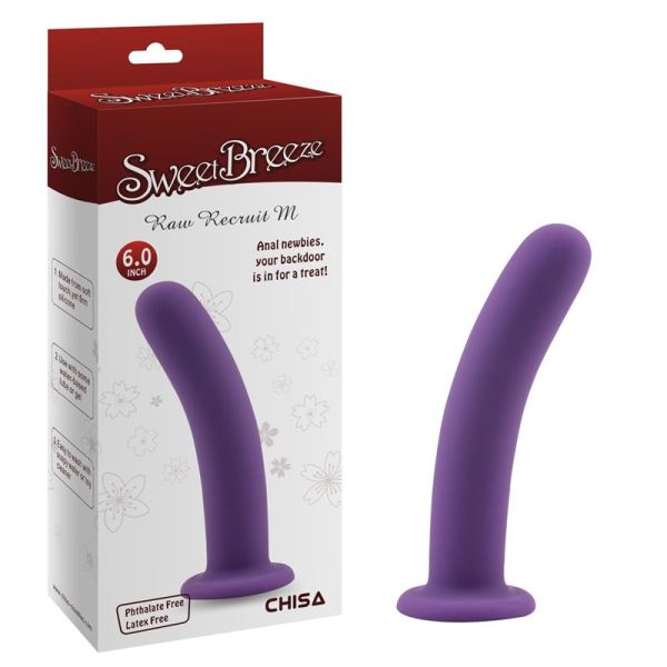 Chisa Dildo Raw Recruit Size M (Purple)