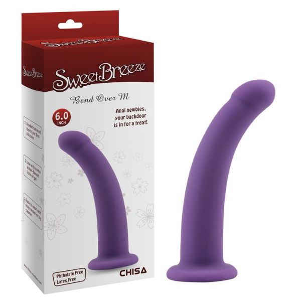 Chisa Dildo Bend Over M (Purple)