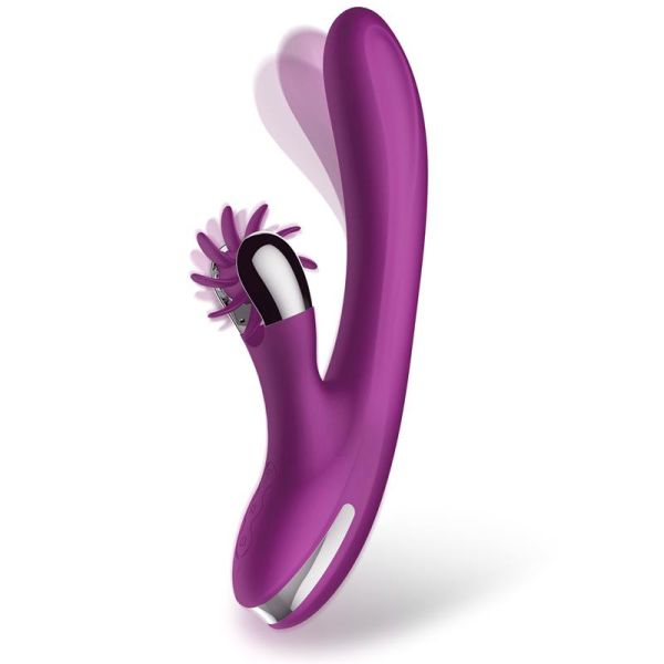 Action No. Two Finger Vibrator with Rotating Wheel