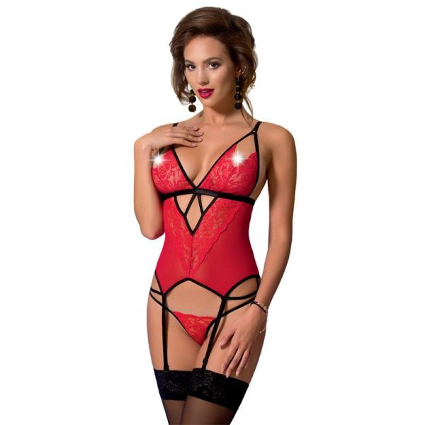 Avanua Salome espartilho (vermelho)