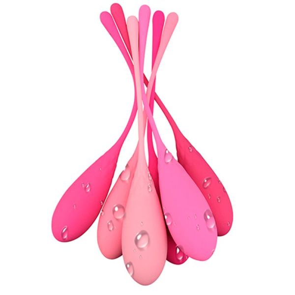 Adalet set de 6 boules de Kegel en silicone
