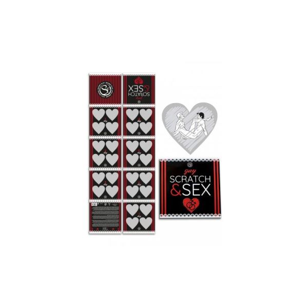 Secret Play Scratch and Sex Gay (multilingual incl. English)