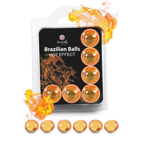 Secret Play Brazilian Balls Set 6 Hot Effect