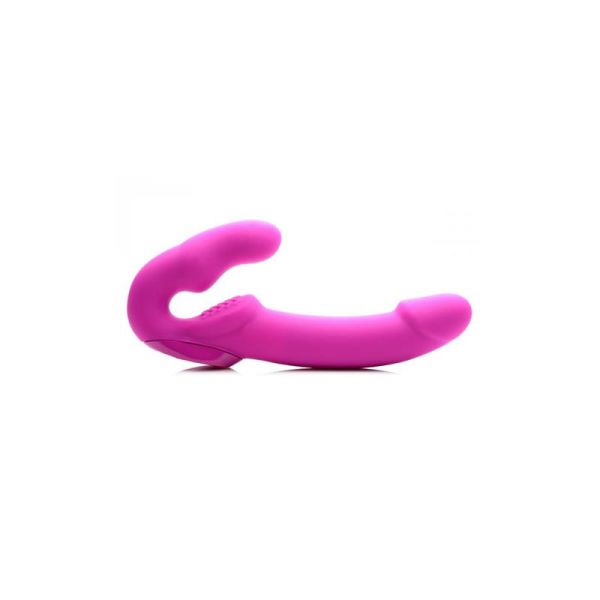 Strap U Evoke strap-on sem arnês vibratório (rosa)