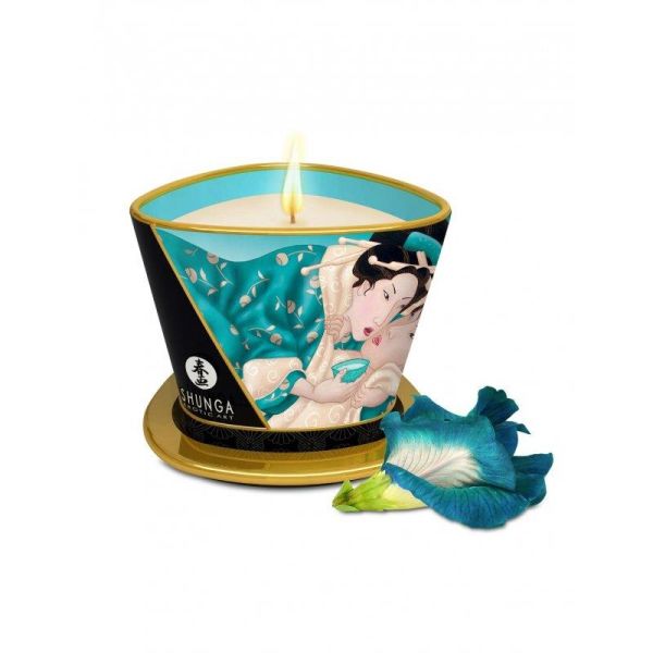 Shunga Massage Candle Island Blossoms 170 ml