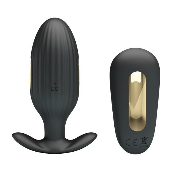 Pretty Love Royal Pleasure plug anal com eletroestimulação