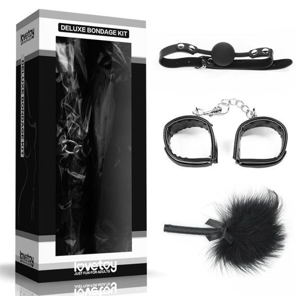 Lovetoy Bondage Kit Deluxe (Black)