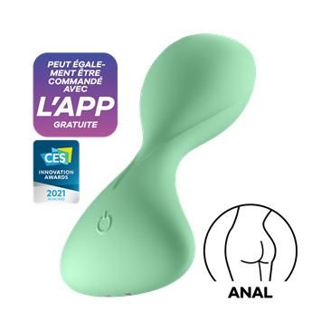 Satisfyer Trendsetter Butt Plug (Light Green)