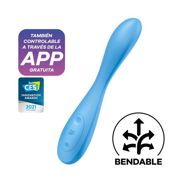 Satisfyer Vibe G-Spot Flex 4 (Blau)