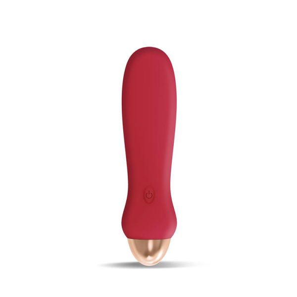 Festival Luxo estimulador 10 velocidades vermelho ferrugem