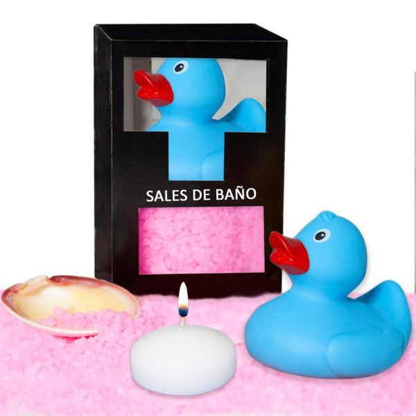 Diverty Sex Set Bath Salts Rose Duck, Candle and Shell 150