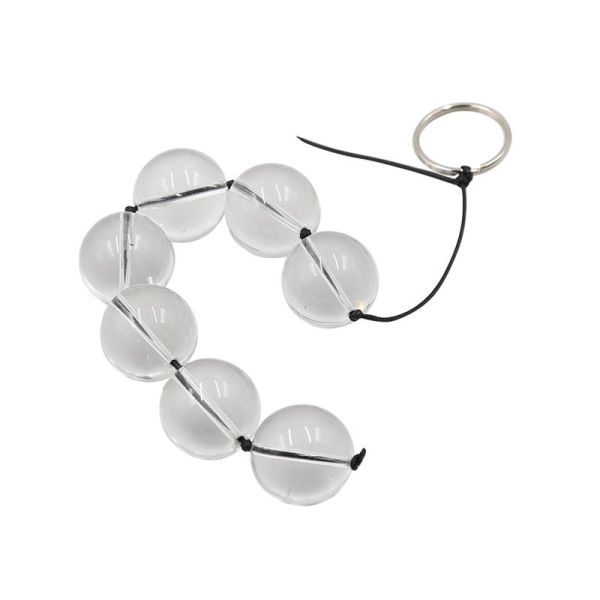 LateToBed Glass Anal Beads 4 Sizes
