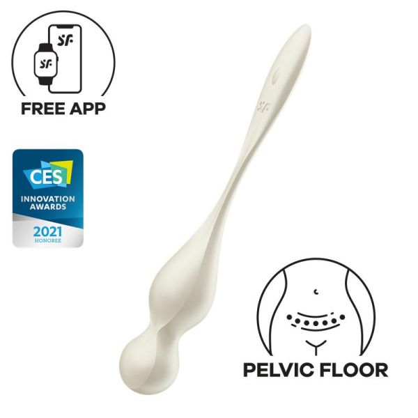 Satisfyer Love Birds 1 Kegel Balls (White)