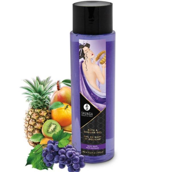 Shunga gel bain et douche fruits exotiques 370 ml