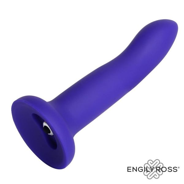 Dildox by Engily Ross gode changeant de couleur, violet à rose, taille S 14 cm