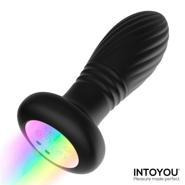 IntoYou Tainy Thrusting Led Lighted Anal Plug