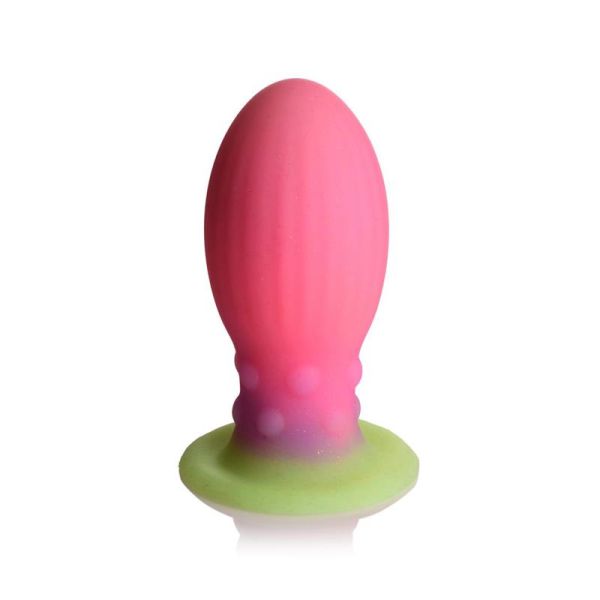 Creature Cocks Glow-In-The-Dark Silicone Xeno Egg XL 6.9"