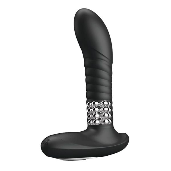 Pretty Love Anal Masager with Rolling Beads (Black)
