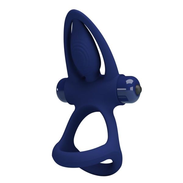 Pretty Love Vibrating Penis Ring Dolphin