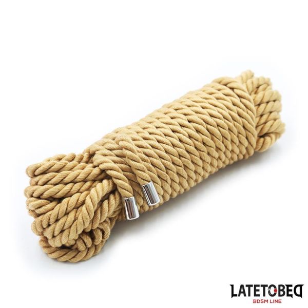 LateToBed Bondage Rope with Metal Details 10m
