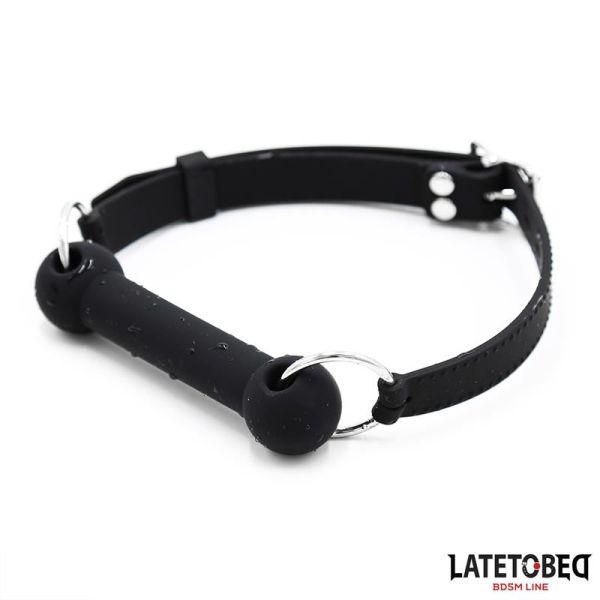 LateToBed bâillon os réglable en silicone