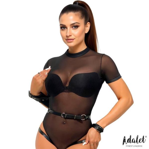 Adalet Lingerie Jimena harnais fessier avec menottes, taille unique