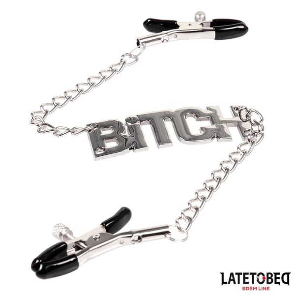 Pinces à Mamelons LateToBed avec Bitch
