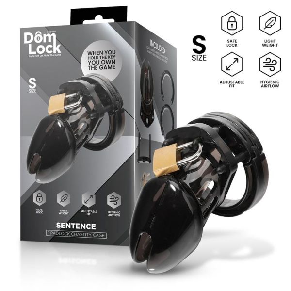 Domlock Sentence Chastity Cage Size S