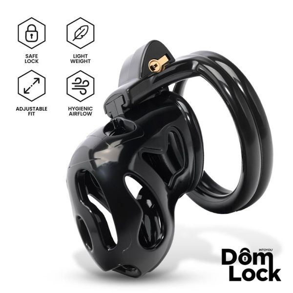 Domlock Parole Chastity Cage with Internal Lock