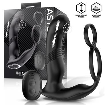 IntoYou Astex Prostate Massager with Thrusting, Tapping and Cock Ring