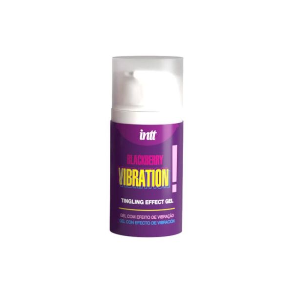 INTT Blackberry Tingling Effect Vibrating Gel 15 ml