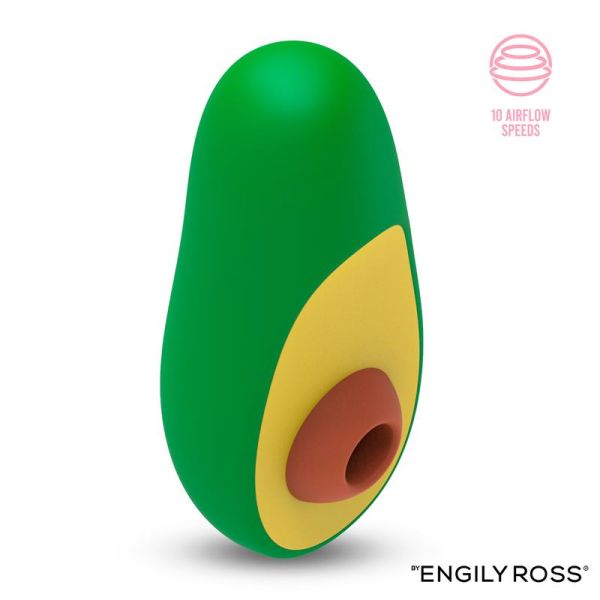 Engily Ross Avocado Klitoris-Stimulator mit Sauffunktion