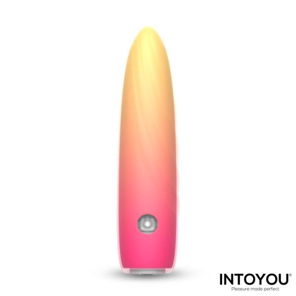 IntoYou Fiora bala vibratória em silicone de dupla camada
