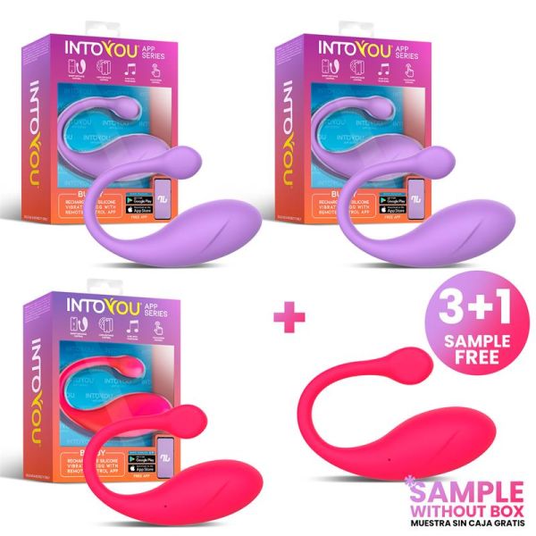 IntoYou Pack 3+1 Bulby Egg Vibrator